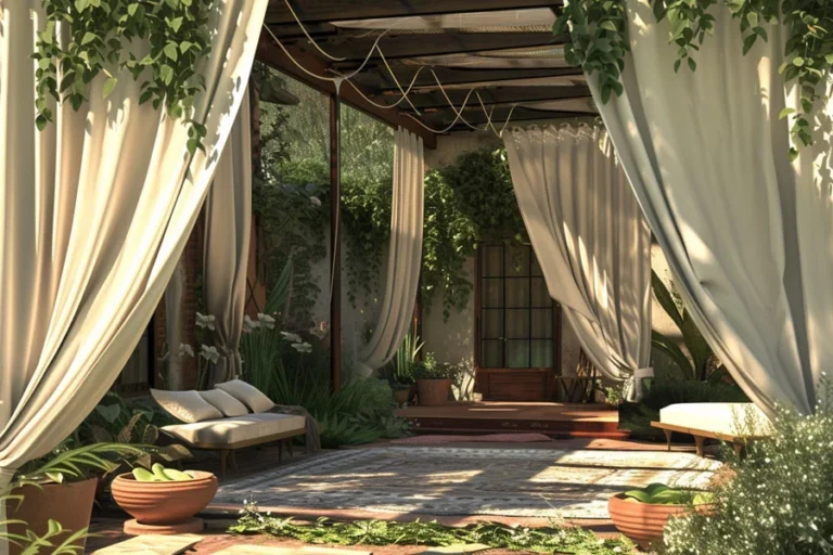 Outdoor Pop Up Gazebo with Mesh Walls 16 1