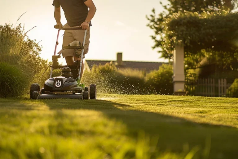 cordless select cut lawn mower with self propelled touch drive technology 12 1