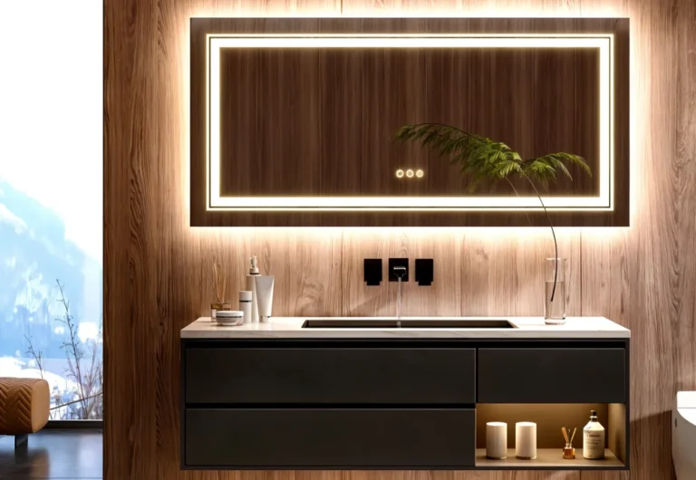 led lighted anti fog vanity mirror 1 1
