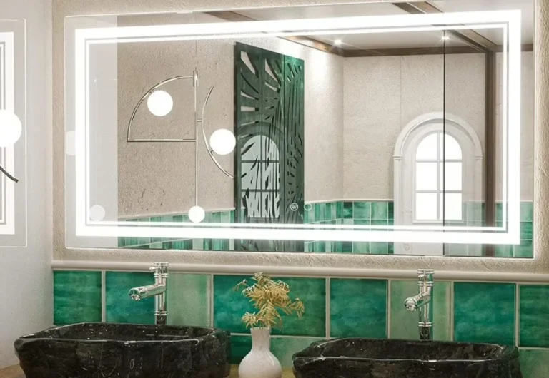 led lighted anti fog vanity mirror 13