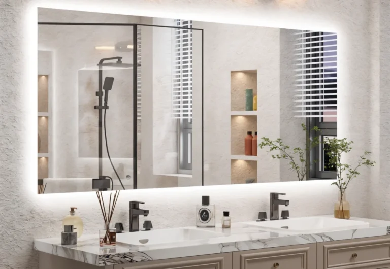 led lighted anti fog vanity mirror 15