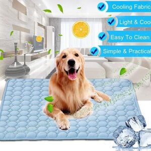 Pet Cooling Bed, Ice Silk Cold Nest Pad for Summer - Image 9
