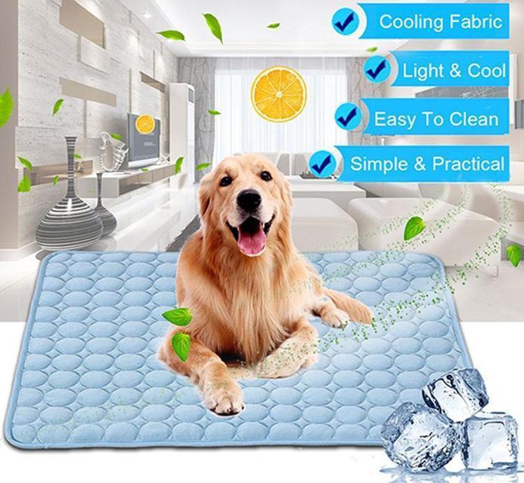 Pet Cooling Bed, Ice Silk Cold Nest Pad for Summer - Image 9