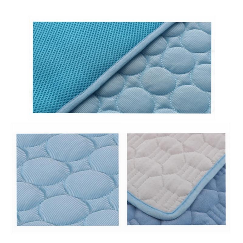 Pet Cooling Bed, Ice Silk Cold Nest Pad for Summer - Image 4