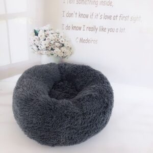 Plush Pet Nest, Soft Round Bed for Dogs and Cats - Image 8