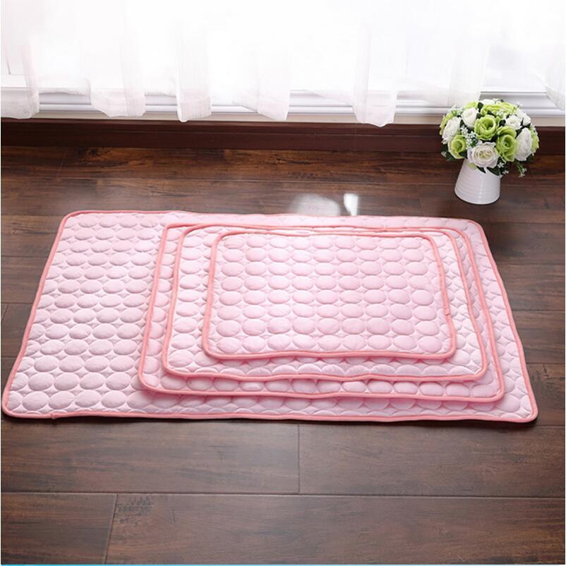 Pet Cooling Bed, Ice Silk Cold Nest Pad for Summer - Image 6