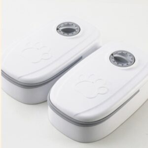 Automatic Pet Feeder with Timer, Stainless Steel Bowl - Image 3