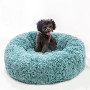 Plush Pet Nest, Soft Round Bed for Dogs and Cats - Image 9
