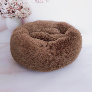 Plush Pet Nest, Soft Round Bed for Dogs and Cats - Image 5