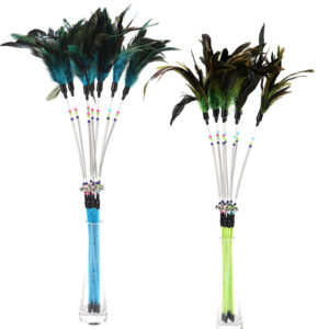 Alternative view of Cat Teaser Wand, Feather Stick with Spring Bells