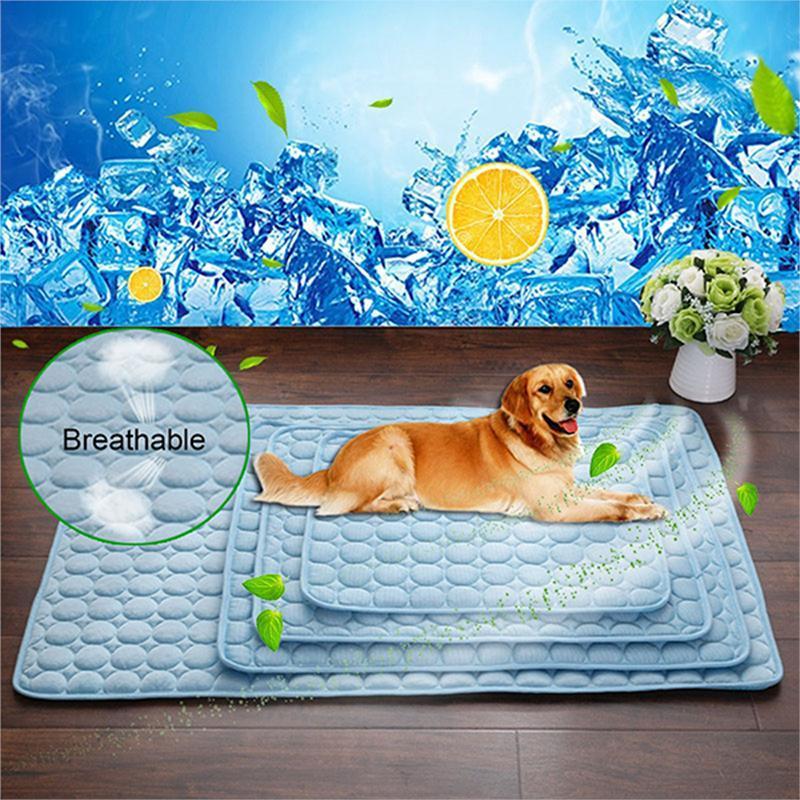 Pet cooling bed, ice silk cold nest pad for summer - MoraDecor