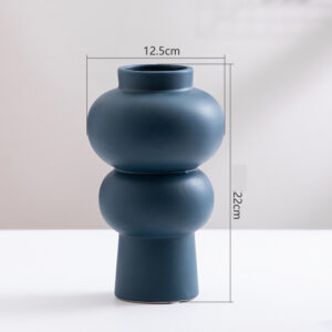 Nordic Ceramic Vase for Modern Living Room Decor - Image 3