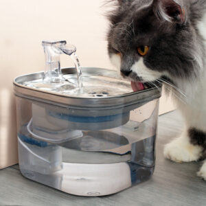Pet Water Fountain, Automatic Stainless Steel - Image 9