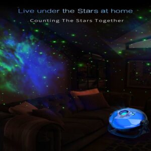 Galaxy Projection Lamp, Starry Sky Atmosphere Light - Image 9