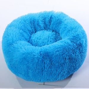 Plush Pet Nest, Soft Round Bed for Dogs and Cats - Image 4