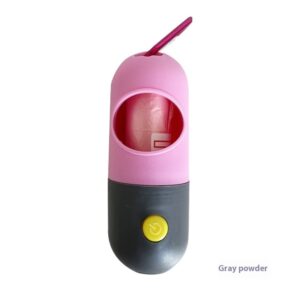 Dog Poop Bag Dispenser with LED Light, Waste Bag Holder - Image 3