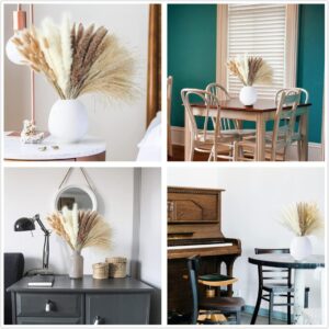 Pampas Grass Bouquet, 100 Stems Dried Boho Decor - Image 5