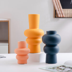 Nordic Ceramic Vase for Modern Living Room Decor - Image 2