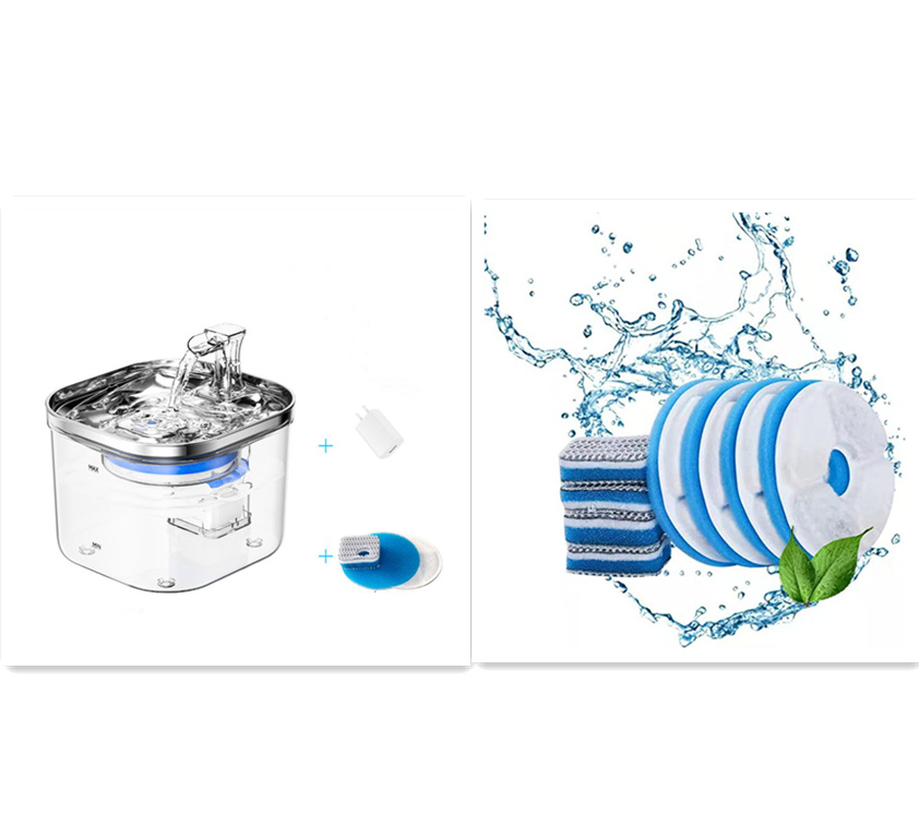 Pet Water Fountain, Automatic Stainless Steel - Image 5
