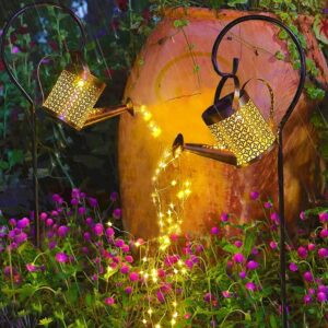 Watering Can Solar Lights, 2-Pack LED String Lights - Image 4