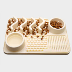 Dog Licking Mat, Silicone Smelling Mat and Food Bowl - Image 5