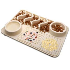 Dog Licking Mat, Silicone Smelling Mat and Food Bowl - Image 8