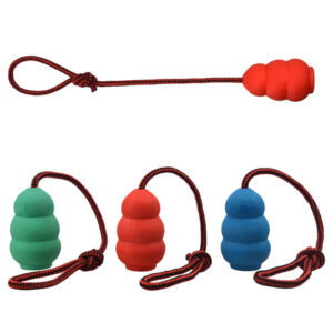 Rubber Rope Dog Toy, Natural Durable Tug Toy - Image 3