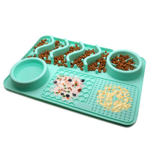 Dog Licking Mat, Silicone Smelling Mat and Food Bowl - Image 7