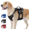 Tactical dog harness, no-pull reflective vest for large dogs - MoraDecor