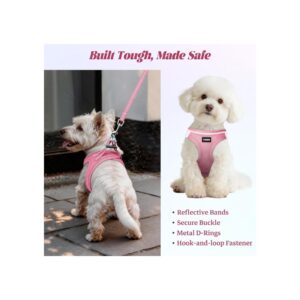 No Pull Dog Harness and Leash Set, Reflective Mesh Vest - Image 2