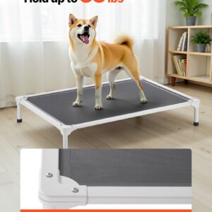 Raised Dog Cot, Elevated Mesh Bed for Large Dogs, Size L - Image 3
