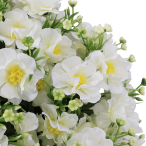 Faux Potted Plant Set, Snow Lotus UV-Resistant - Image 5