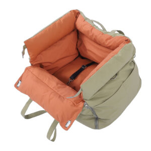 Pet car seat, portable washable travel bed with harness - MoraDecor
