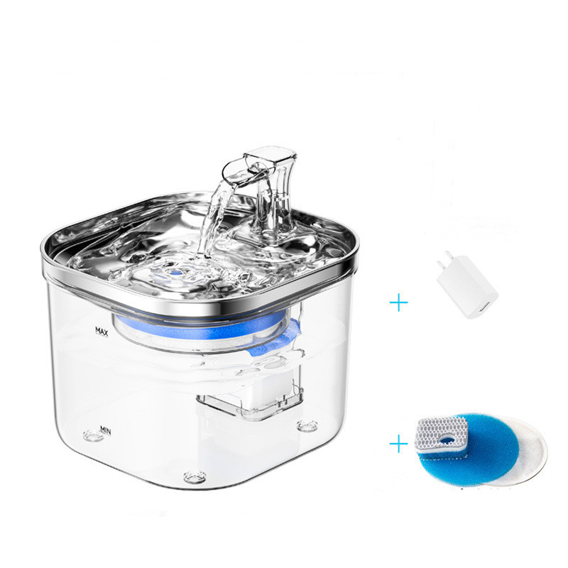 Pet Water Fountain, Automatic Stainless Steel - Image 10