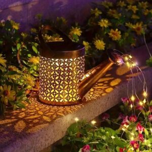 Watering can solar lights, 2-pack LED string lights - MoraDecor