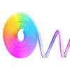 LED neon rope light, 16.4ft RGB with app and remote - MoraDecor