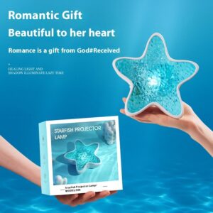 Starfish Projection Lamp, Water Ripple Night Light - Image 4