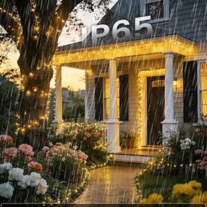 Solar String Lights, 2-Pack 240 LED Waterproof - Image 3