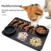 Dog licking mat, silicone smelling mat and food bowl - MoraDecor