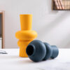 Nordic ceramic vase for living room decor - MoraDecor