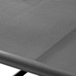 Heavy Duty Dog Cot, Steel Frame Elevated Bed XL, Grey - Image 3