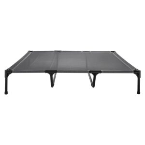 Heavy Duty Dog Cot, Steel Frame Elevated Bed XL, Grey - Image 9