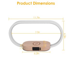 Touch Control Bedside Lamp with Wireless Charging - Image 2