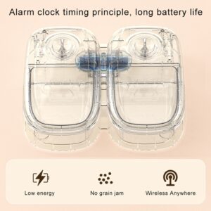Automatic Pet Feeder with Timer, Stainless Steel Bowl - Image 2