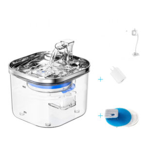 Pet Water Fountain, Automatic Stainless Steel - Image 3