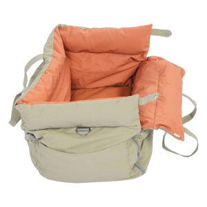 Pet Car Seat, Portable Washable Travel Bed with Harness - Image 5
